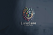Life Care Hand Logo, a Branding & Logo Template by Design_Planet (Thumbnail 1 of 4)
