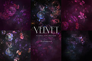Velvet Peony Moody Floral Graphics, an Object Illustration by Eclectic Anthology (Thumbnail 14 of 16)