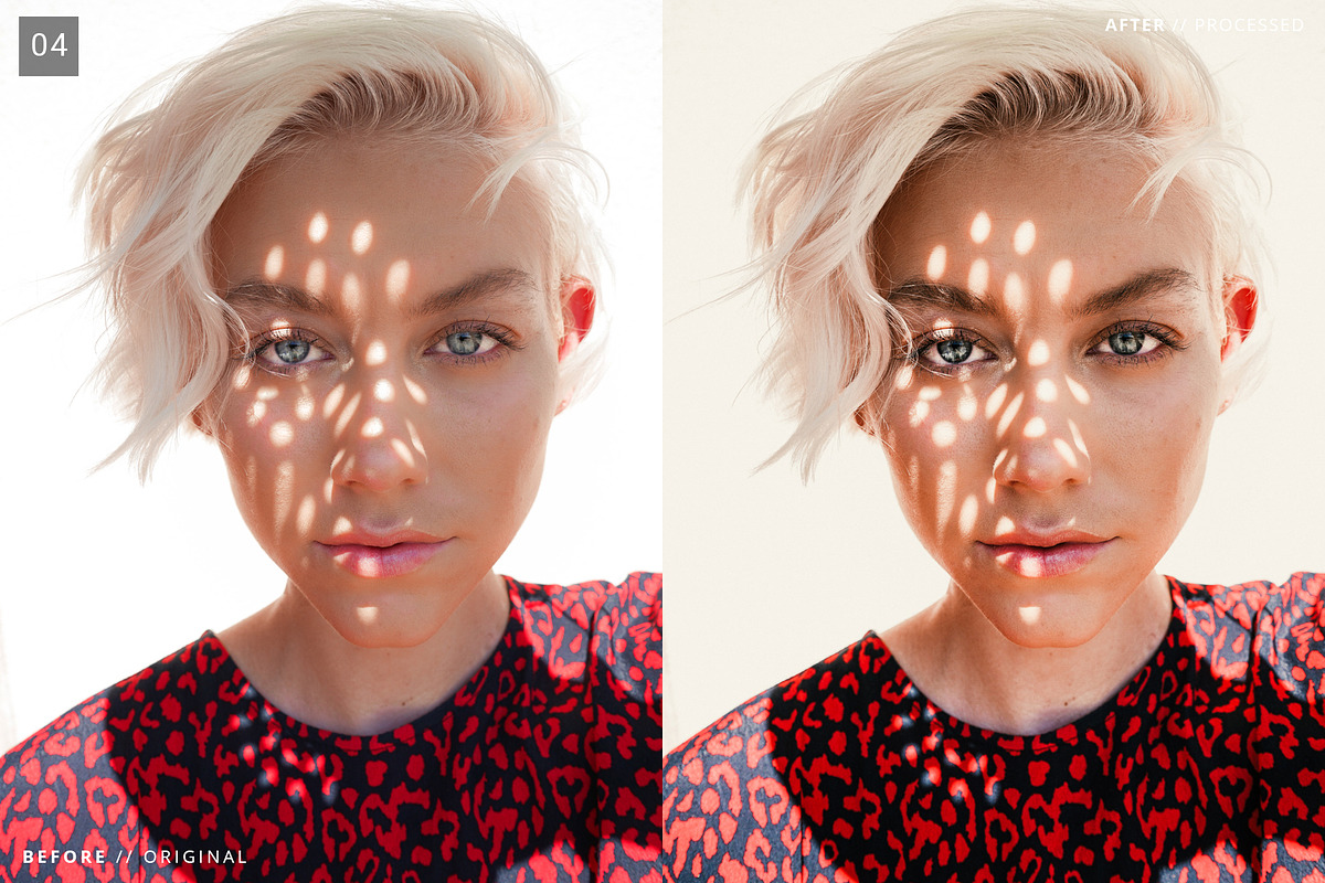 5 Portrait Master Ligtroom Presets, an Action Add-On by Edito (Photo 5 of 6)