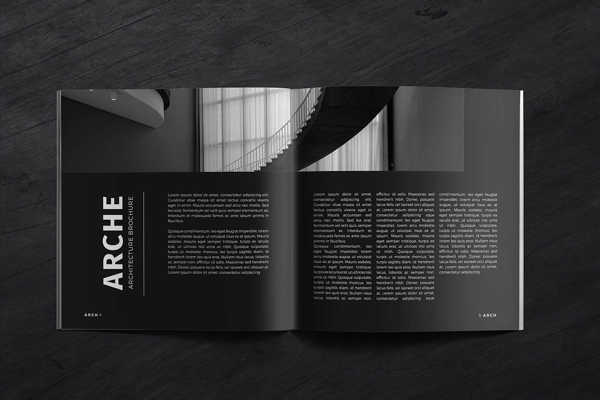 Square Architecture Brochure, a Brochure Template by New Lines (Photo 10 of 13)