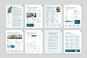 Hospital Annual Report Template, a Brochure Template by BrandPacks (Thumbnail 4 of 6)