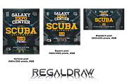 Scuba Sport Flyer, a Flyer Template by regalDRAW (Thumbnail 1 of 4)
