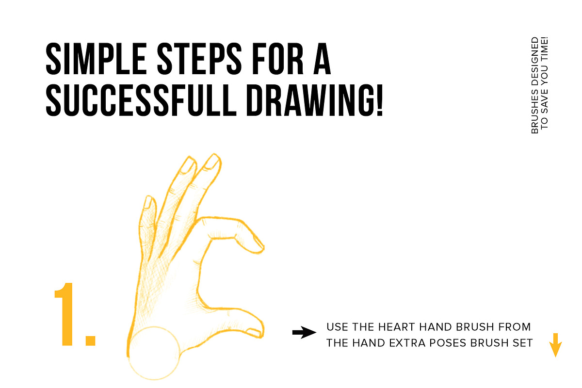 Hand Drawing Toolkit for Procreate, a Brush Add-On by Riveros Illustration (Photo 8 of 12)