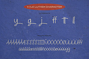 KyleLuther - Handwritten Font, a Handwritten Font by Morisco (Thumbnail 4 of 9)