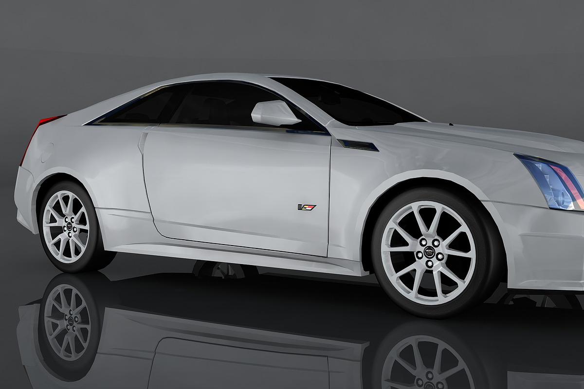 Cadillac CTS V, a Cars & Vehicle 3D Model by valtriiu (Photo 3 of 12)