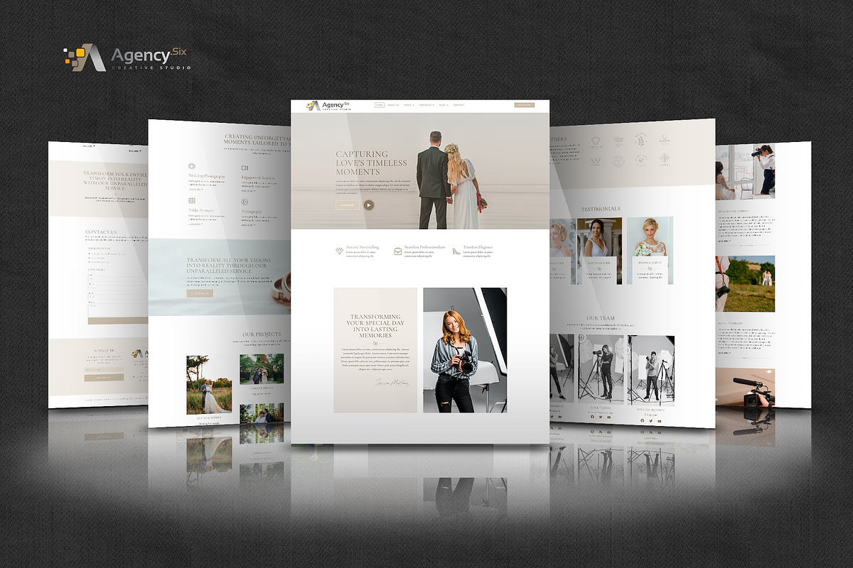 Agency Six - Elementor Pro Kit, a Websites & App Template by Select Agency Designs (Photo 4 of 8)
