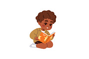 Happy kids play games with toys set, a Person Illustration by PaperTrident (Thumbnail 12 of 12)