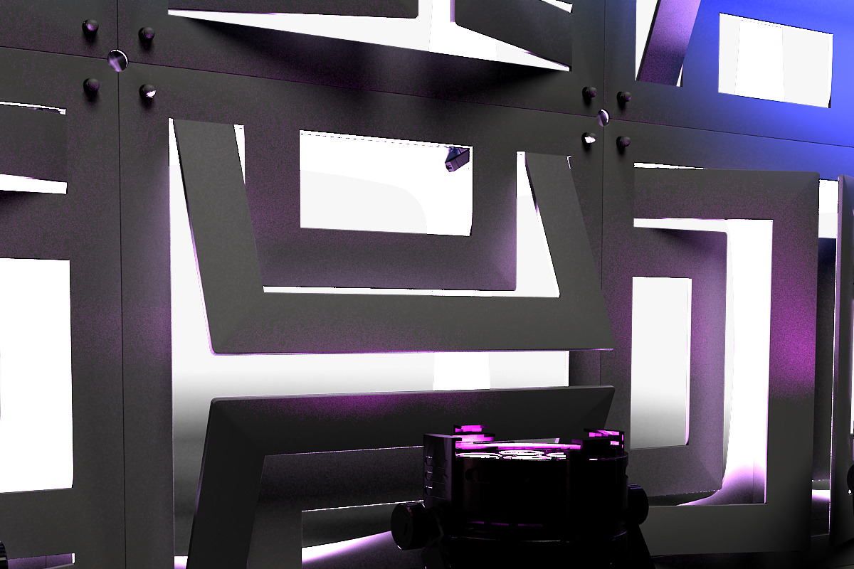 Stage Decor 21 Modular Wall Column, an Object 3D Model by akerStudio (Photo 9 of 15)