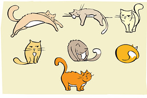 Cartoon Cats