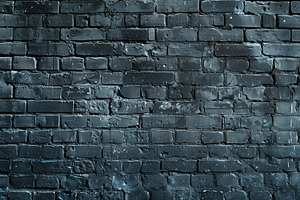 Seamless textured black brick wall, showcasing the uneven surface and varying s, a Texture Graphic by Textures & Backgrounds
