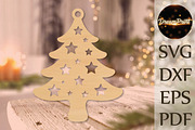 Christmas Tree SVG, an Object Graphic by DreamPrint404 (Thumbnail 1 of 4)