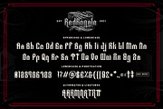 Red Royale – Blackletter Fonts, a Blackletter Font by Prioritype Co (Thumbnail 7 of 10)