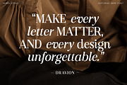 Dravion, a Serif Font by Keren Studio (Thumbnail 3 of 15)