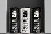 250ml Can Mockup, a Cups & Container Mockup by Brand Earth (Thumbnail 2 of 4)