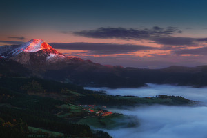 Aramaio containing aramaio, fog, and foggy