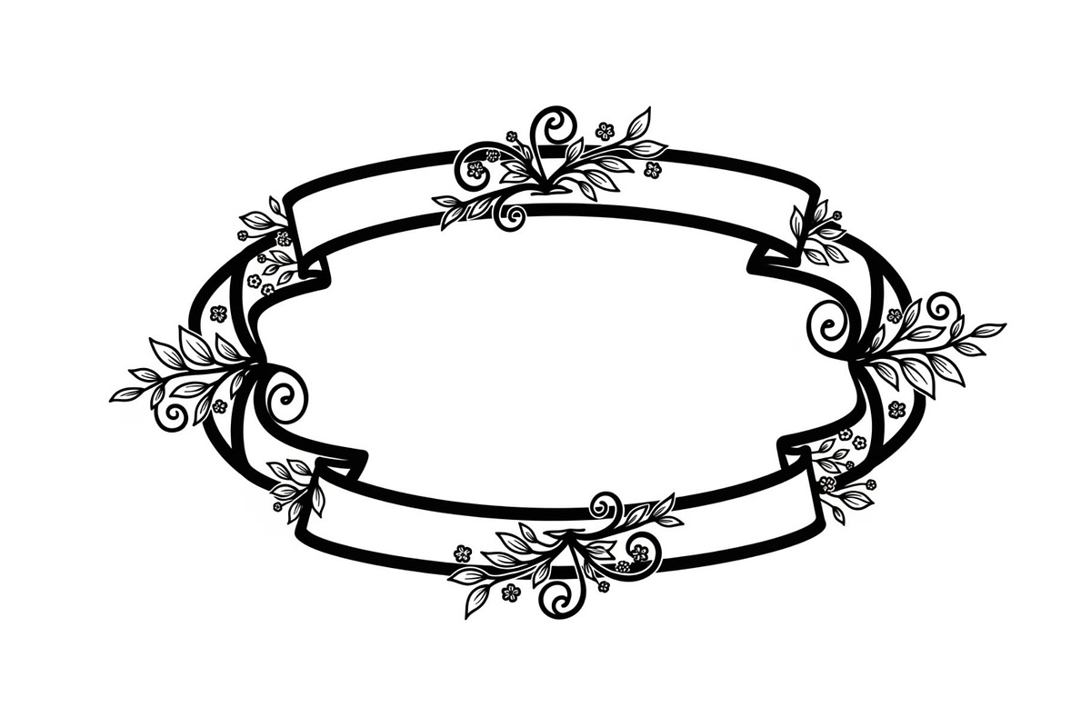 Elegant Floral Frame Vector Bundle, an Illustration by Gfx_Store (Photo 25 of 31)