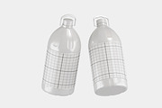Glossy PET Bottle Mockup, a Cups & Container Mockup by Unerispace (Thumbnail 2 of 3)