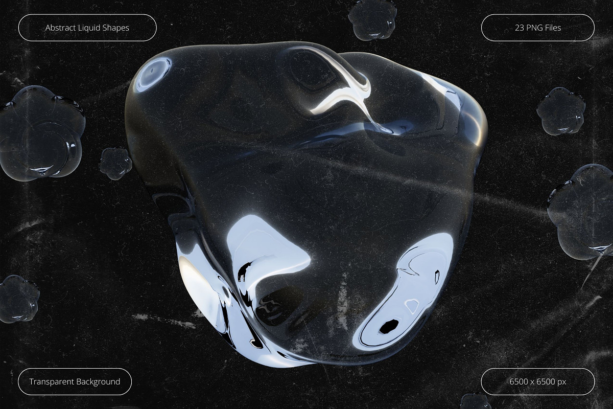 Abstract Liquid Shapes, an Object Graphic by Design Studio (Photo 3 of 4)