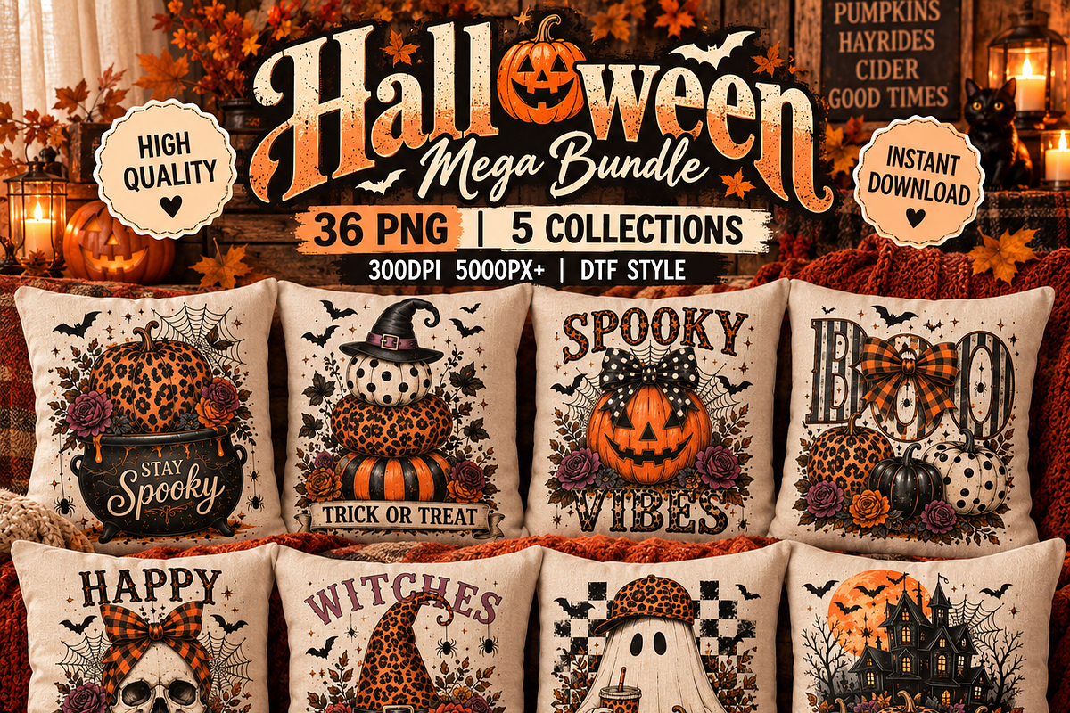 Halloween 36 Spooky PNG Designs, an Object Graphic by ElDesignState (Photo 2 of 12)