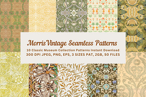 William Morris Vintage Pattern 10