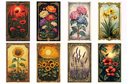 Flowers Card PNG Sublimation, an Illustration by Dream Creation (Thumbnail 2 of 5)