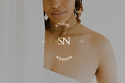 Naspen | 4 Creamy CANVA Logos, a Branding & Logo Template by Alana Designed (Thumbnail 4 of 5)