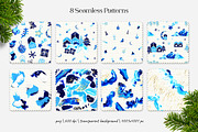 Abstract acrylic. Winter collection, an Object Graphic by Julie&Taily (Thumbnail 9 of 30)
