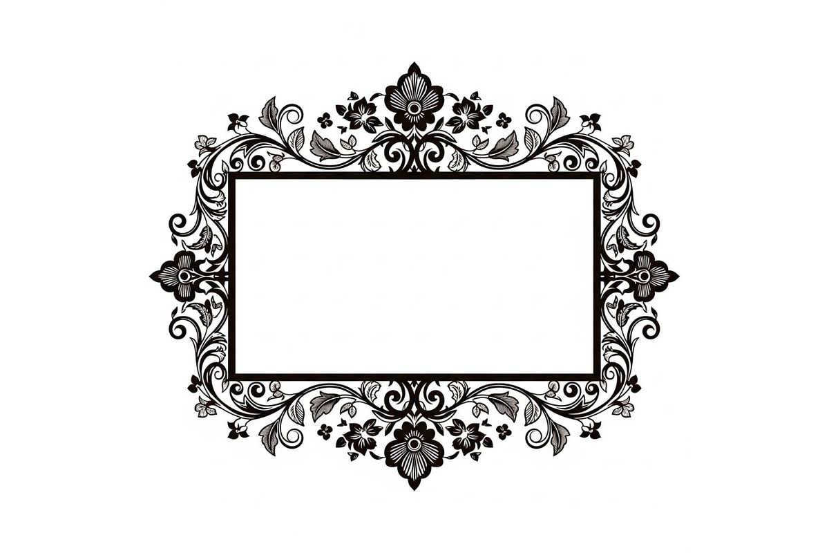 Laser Cut Frame Design SVG, a Graphic by musafir_fashion (Photo 9 of 11)