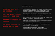 Kycron - Futuristic Sans Font Family, a Sans Serif Font by Sekyra Lab (Thumbnail 4 of 13)