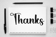 Autumn Monday, a Handwritten Font by FreshTypeINK (Thumbnail 8 of 9)