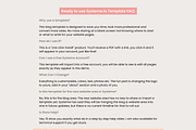 Systeme.io Sorbet Solution Blog, a Landing Page Template by Hayley's Digital Hub (Thumbnail 8 of 10)