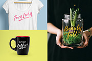 LovelyChaos Rough Brush Script, a Script Font by DoubleZ Studio (Thumbnail 8 of 11)
