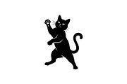 Cool Cat Silhouette Vector Bundle, an Illustration by Designs_River (Thumbnail 23 of 51)