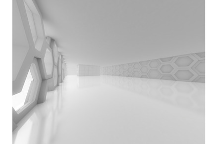 Abstract modern architecture empty, an Architecture Photo by 3D Graphics Shop