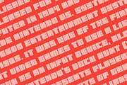Blockage Block-Style Typeface, a Sans Serif Font by alpercakici (Thumbnail 7 of 15)