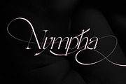 Nympha Luxurious Font - Light Italic, a Font by Lacre Type Foundry (Thumbnail 1 of 3)