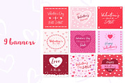 Valentines Day Banner creator, a Work Illustration by Creative Perspective (Thumbnail 2 of 6)