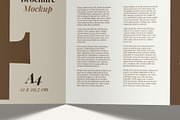 4 Fold A4 Brochure Mockup, an Advertising Mockup by Illusiongraphic (Thumbnail 18 of 21)