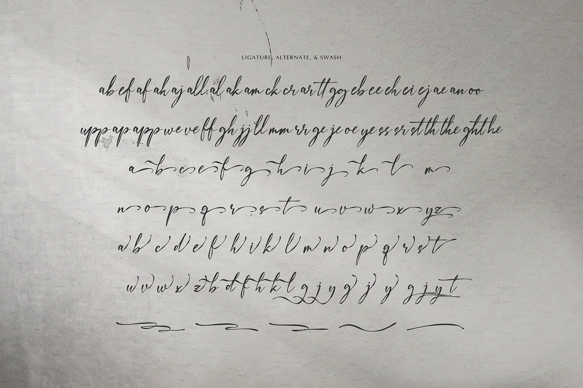 Dohemika | Handwritten Script, a Script Font by gracetype_studio (Photo 11 of 12)