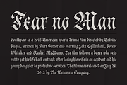 Cal Fraktur Modern font, a Blackletter Font by Posterizer KG (Thumbnail 5 of 5)