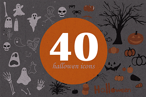 40+ halloween icons