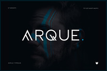 Arque Pro Typeface
