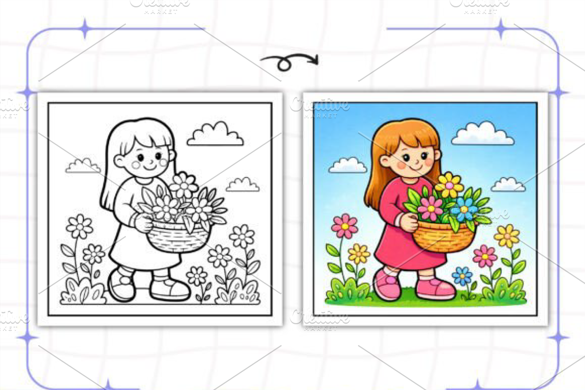Bold & Easy Spring Woman, a Decorative Illustration by Design Station (Photo 3 of 9)