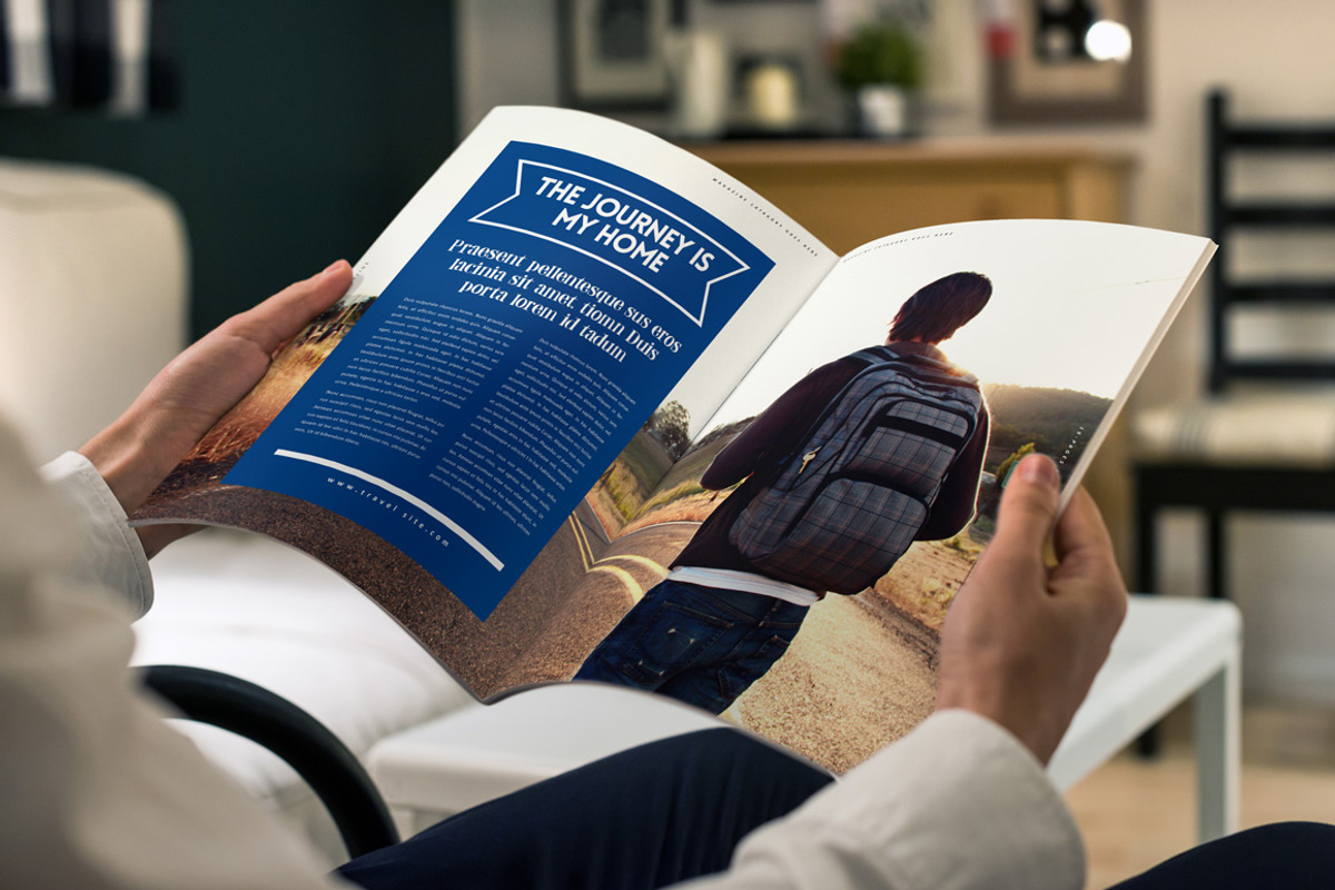 Travel Magazine, a Magazine Template by Designsoul14 (Photo 7 of 19)