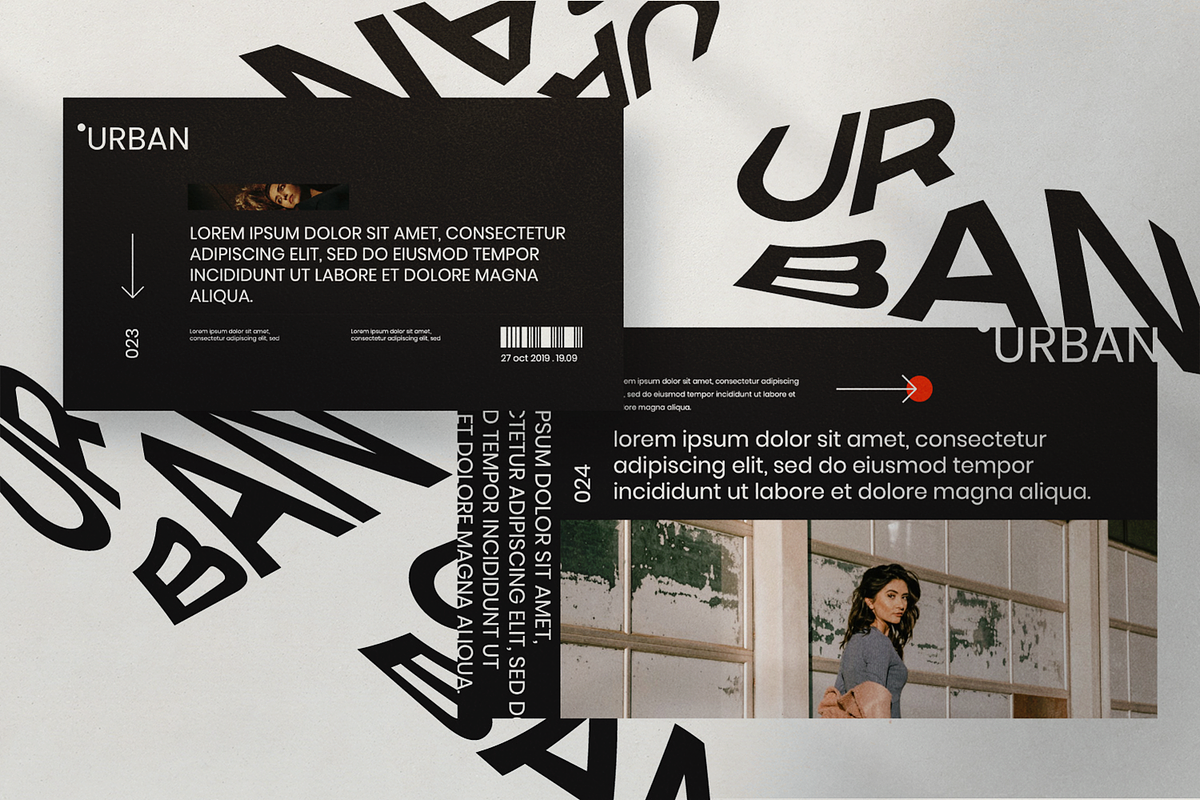 URBAN - Creative Powerpoint, a Presentation Template by Dirtytemp Studio (Photo 3 of 9)