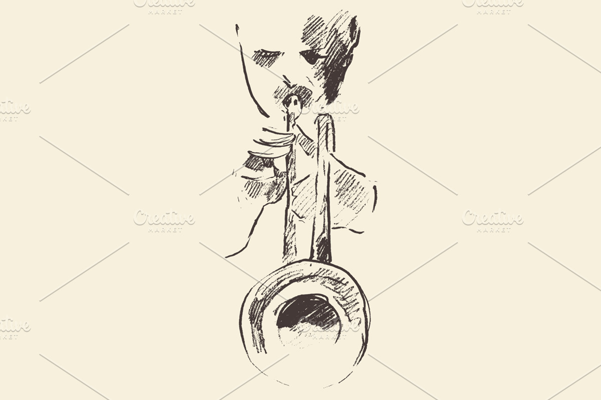 People playing musical instruments, an Illustration by TheMountBirdStudio
