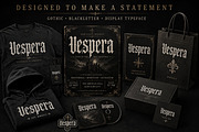 Vespera, a Blackletter Font by Wow Magic (Thumbnail 2 of 4)