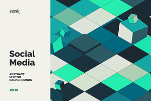 Social Media Vector Backgrounds V 02