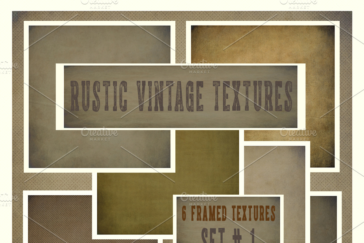 Rustic Vintage Background Textures, a Texture Graphic by Le Paper Cafe (Photo 2 of 4)