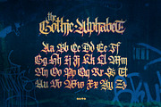 Gothic vector letters, an Object Graphic by GeekClick (Thumbnail 1 of 8)